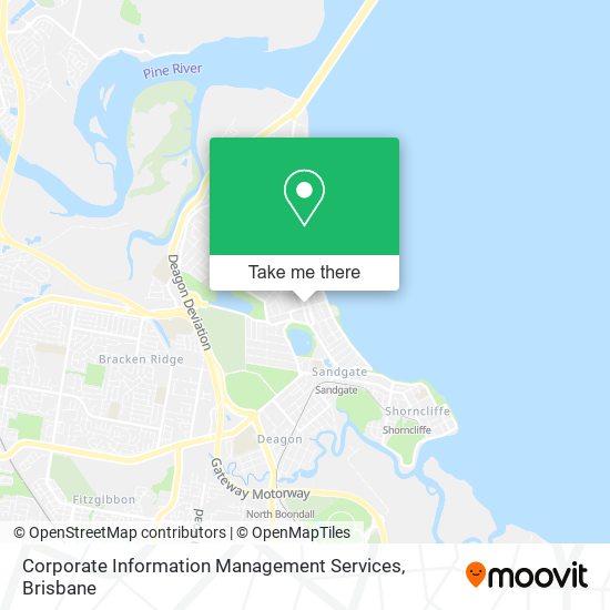 Corporate Information Management Services map