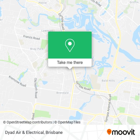 Dyad Air & Electrical map