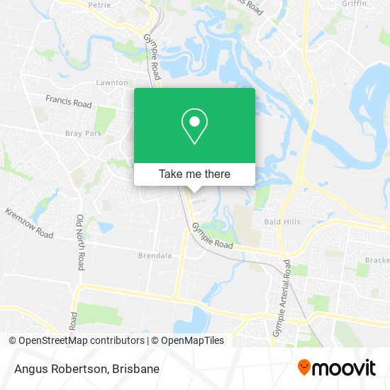 Angus Robertson map