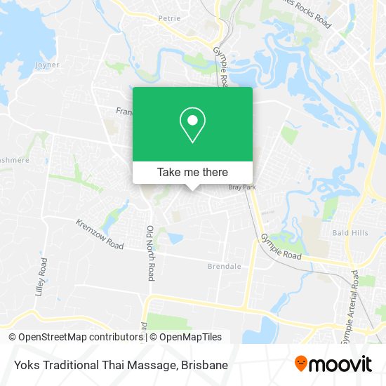 Yoks Traditional Thai Massage map