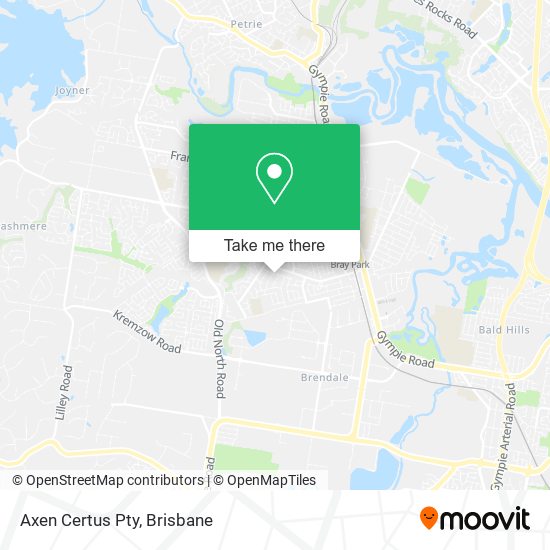 Axen Certus Pty map