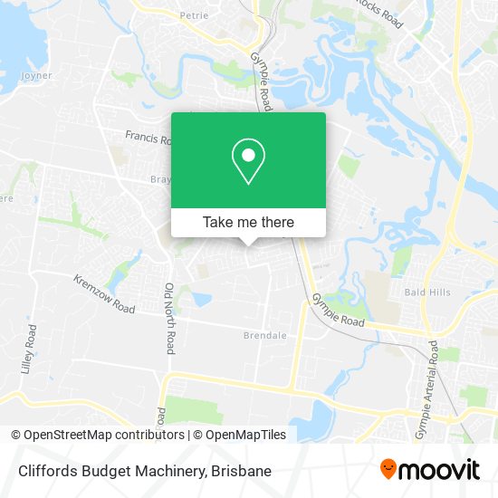 Cliffords Budget Machinery map