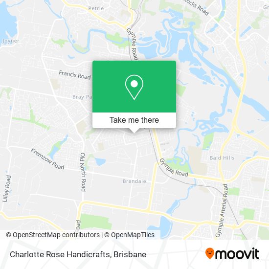 Charlotte Rose Handicrafts map