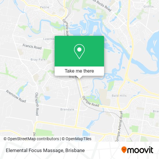 Elemental Focus Massage map