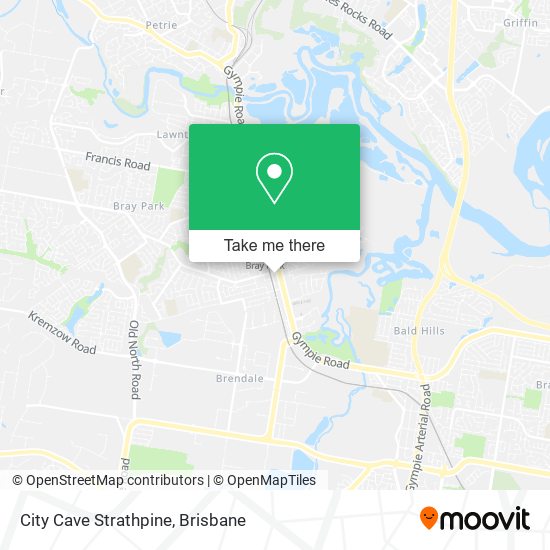 City Cave Strathpine map