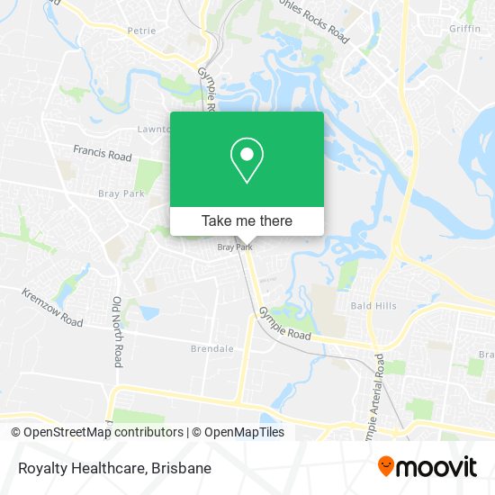 Royalty Healthcare map