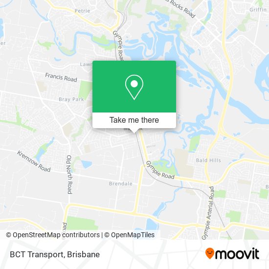 BCT Transport map