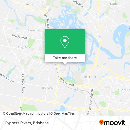 Cypress Rivers map