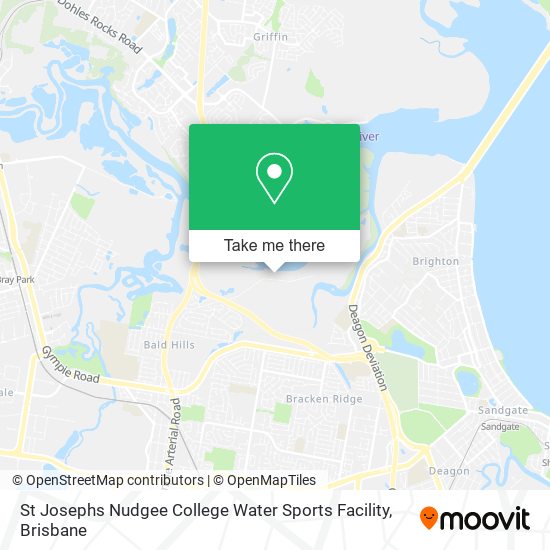 St Josephs Nudgee College Water Sports Facility map