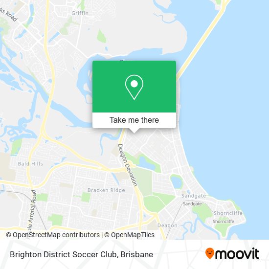 Brighton District Soccer Club map