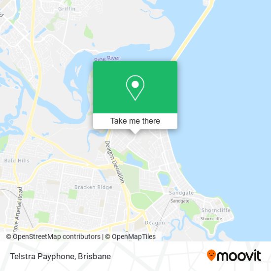 Telstra Payphone map