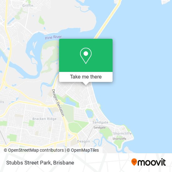 Stubbs Street Park map