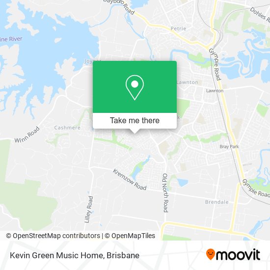 Kevin Green Music Home map