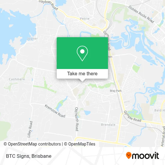 Mapa BTC Signs
