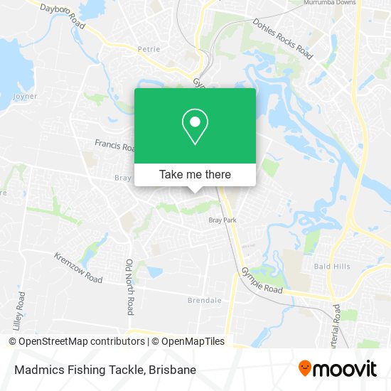 Madmics Fishing Tackle map