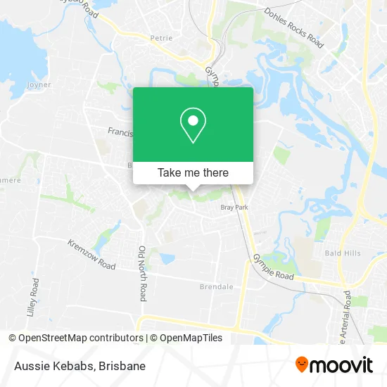 Aussie Kebabs map