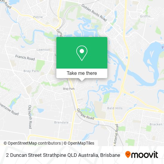 2 Duncan Street Strathpine QLD Australia map