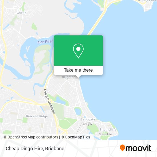 Cheap Dingo Hire map