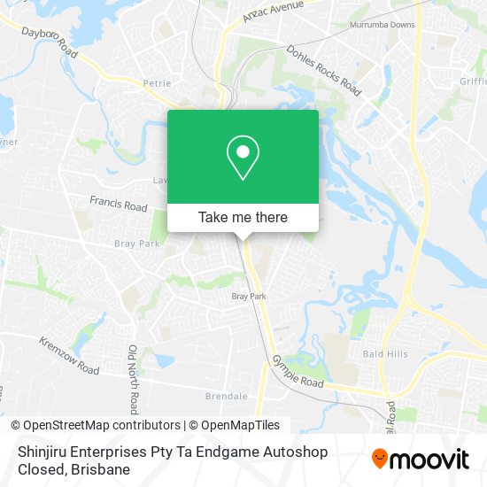 Shinjiru Enterprises Pty Ta Endgame Autoshop Closed map