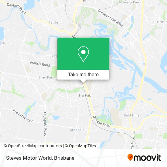 Steves Motor World map