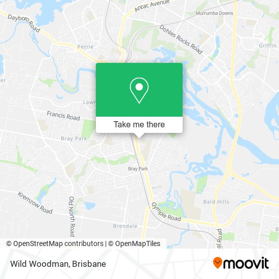 Wild Woodman map