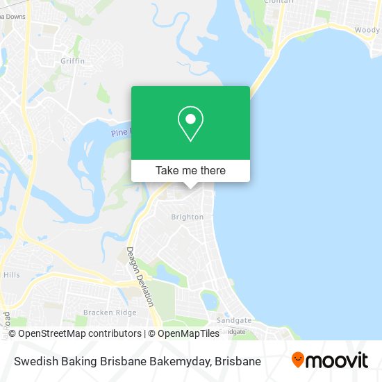 Swedish Baking Brisbane Bakemyday map