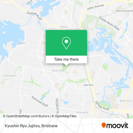 Kyushin Ryu Jujitsu map