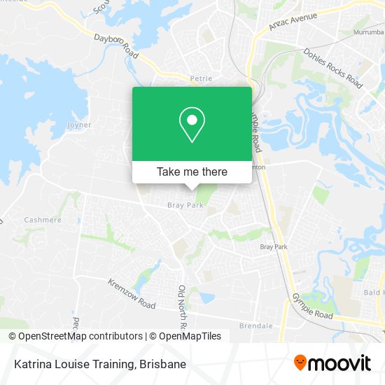 Katrina Louise Training map