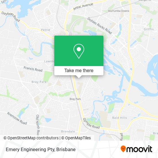Emery Engineering Pty map