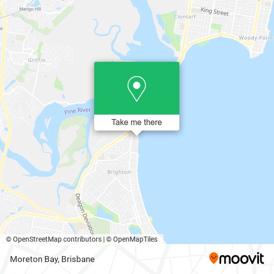 Moreton Bay map