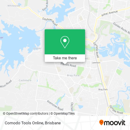 Comodo Tools Online map