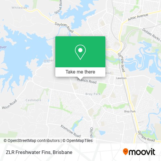 ZLR Freshwater Fins map