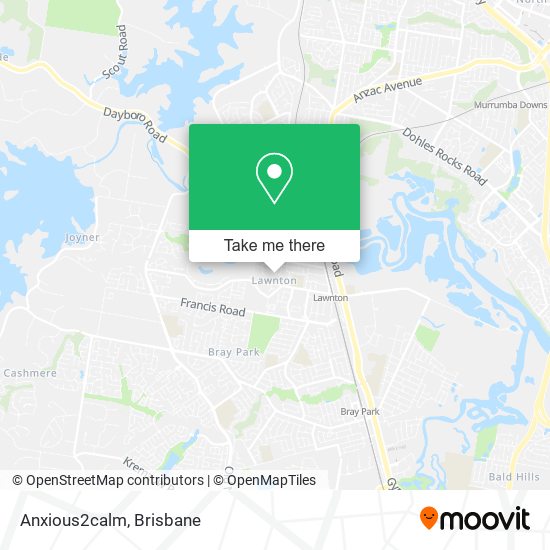 Anxious2calm map