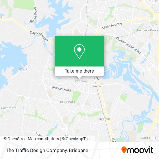 The Traffic Design Company map