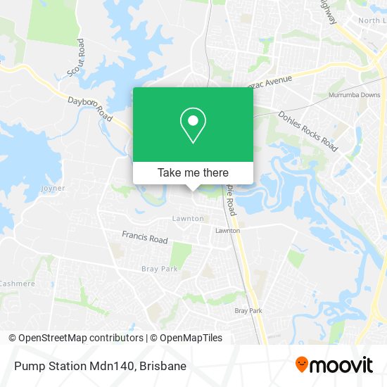 Pump Station Mdn140 map