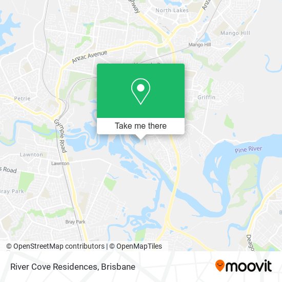 River Cove Residences map