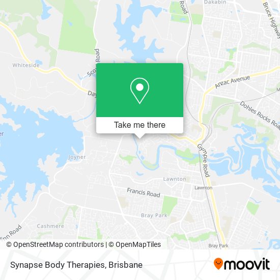 Synapse Body Therapies map
