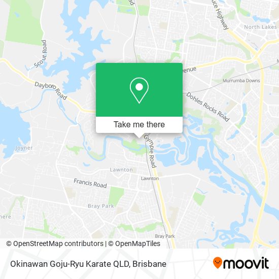 Mapa Okinawan Goju-Ryu Karate QLD