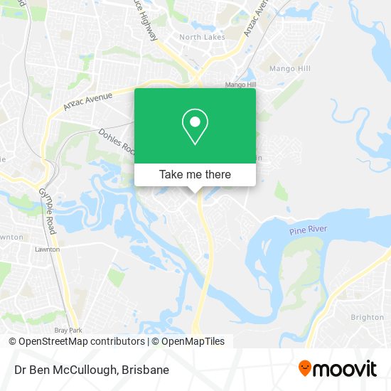 Dr Ben McCullough map
