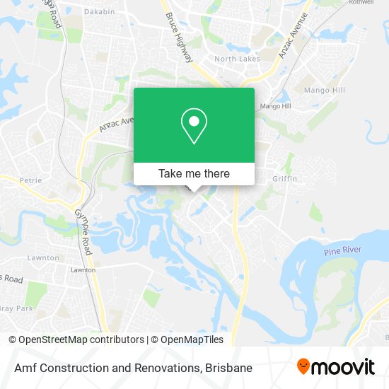 Amf Construction and Renovations map