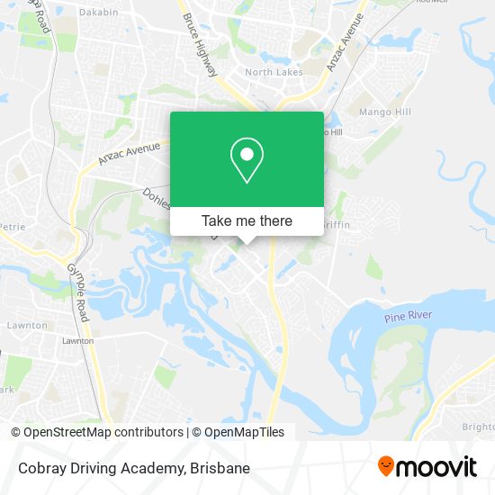 Cobray Driving Academy map