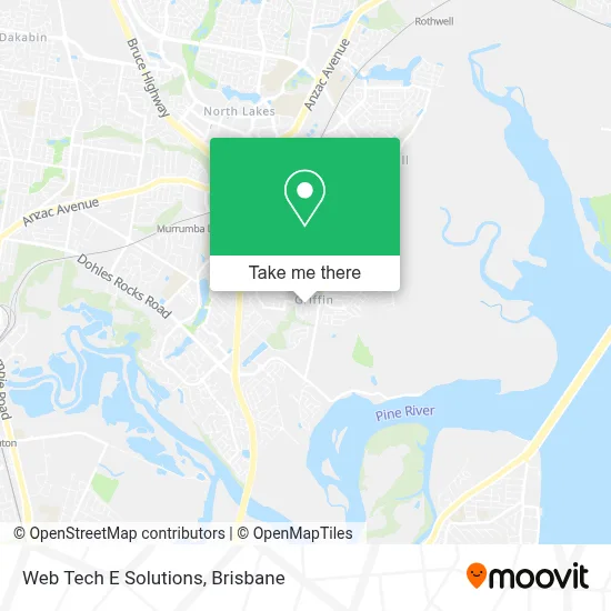 Web Tech E Solutions map