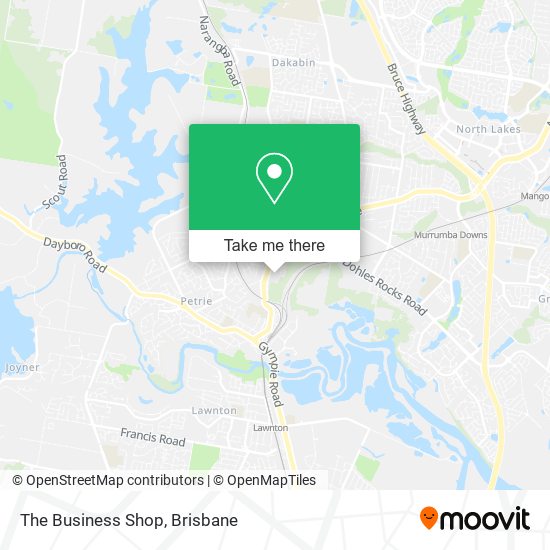 The Business Shop map