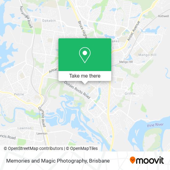 Memories and Magic Photography map