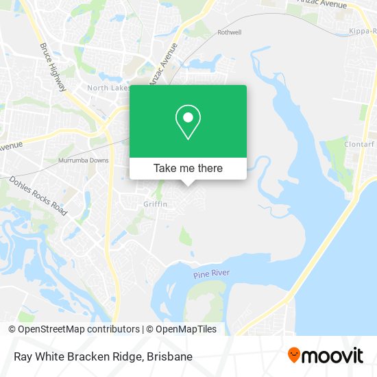 Ray White Bracken Ridge map