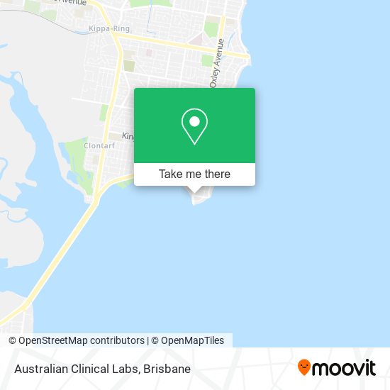 Australian Clinical Labs map