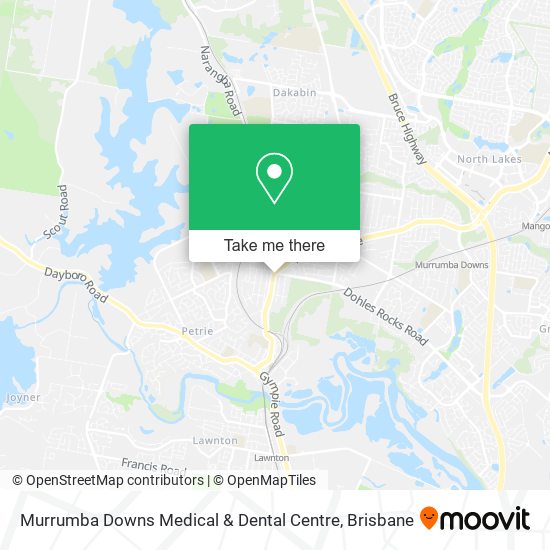 Mapa Murrumba Downs Medical & Dental Centre