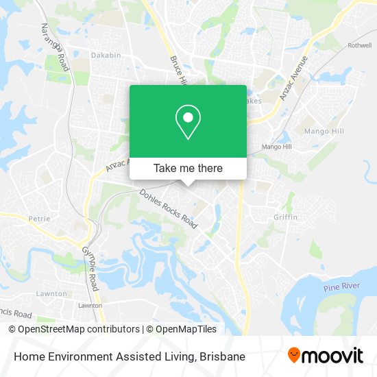 Home Environment Assisted Living map