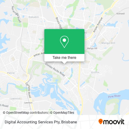 Digital Accounting Services Pty map