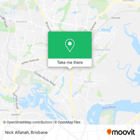 Nick Allanah map